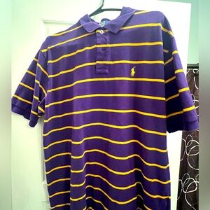 ECU, LSU XL Cotton Polo